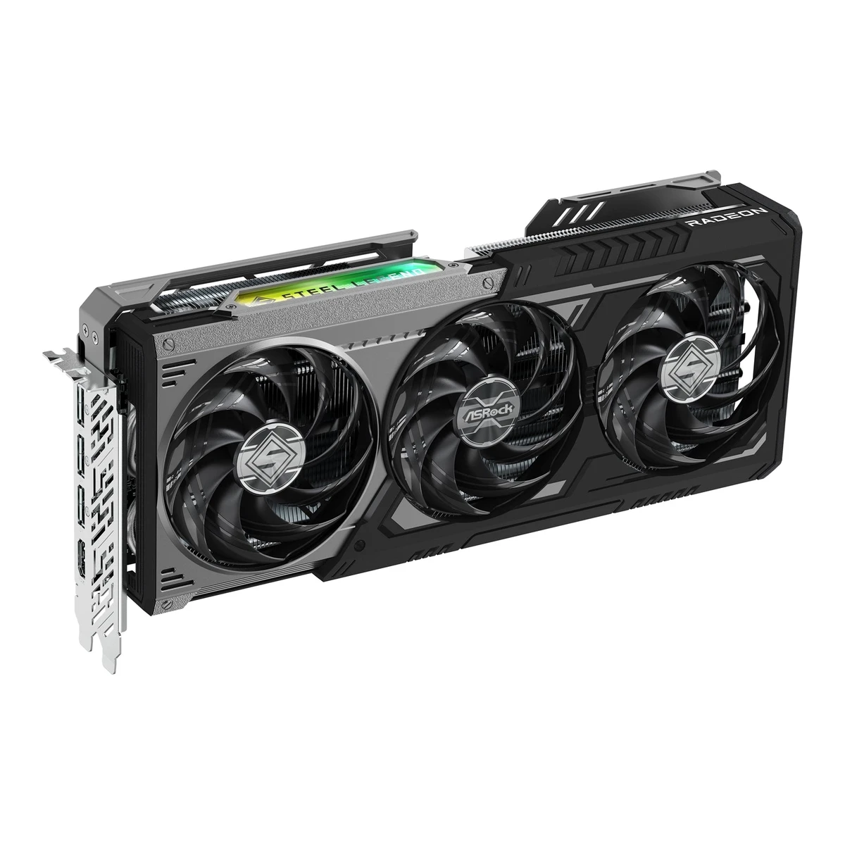 ASRock Radeon RX 9070 GRE Steel Legend Dark 12GB OC
