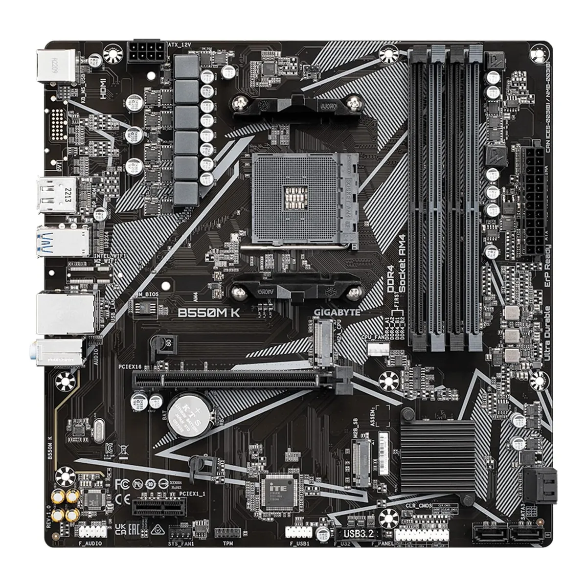 GIGABYTE B550M K