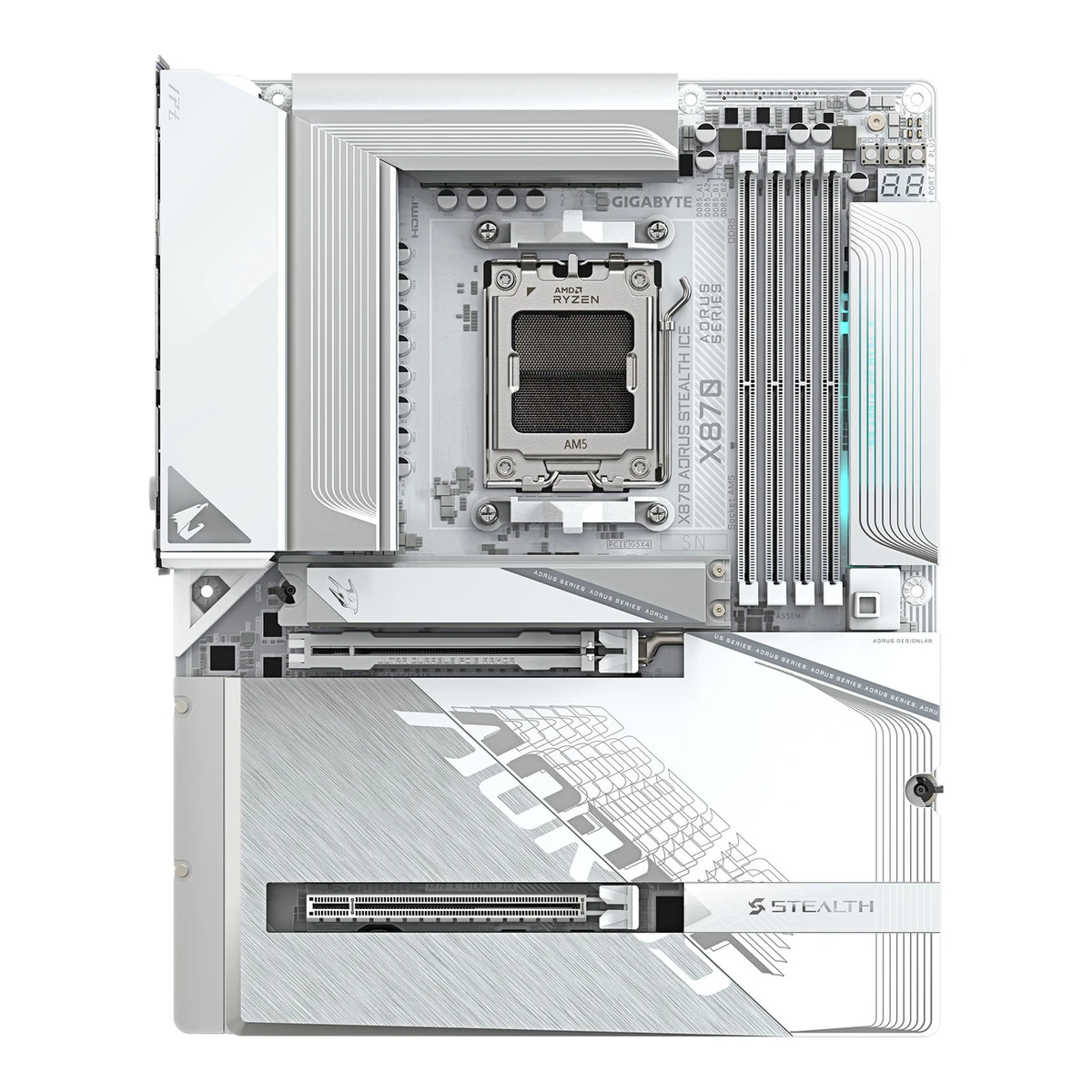 GIGABYTE X870 AORUS STEALTH ICE