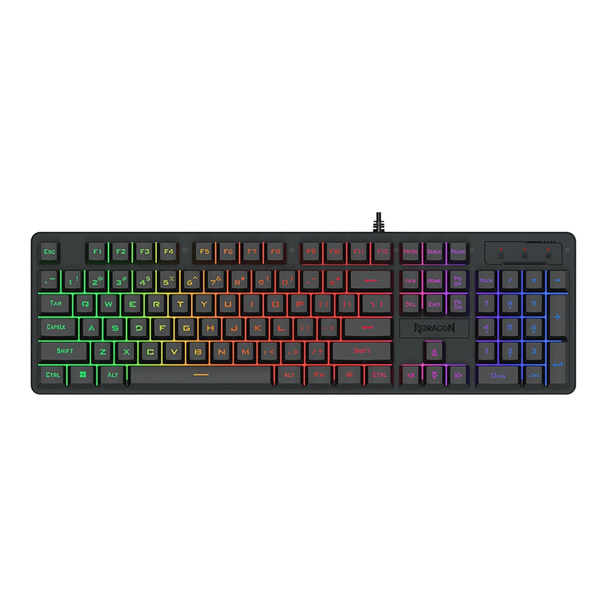 Redragon K521-R 104-Key Wired Membrane Gaming Keyboard