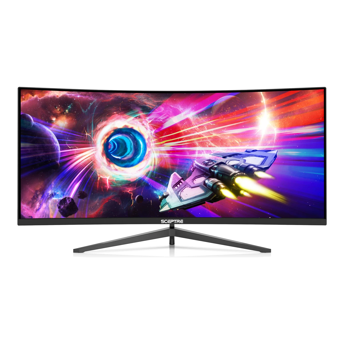 Sceptre C345B-QUT168 34" Ultrawide Curved QHD 165Hz Gaming Monitor